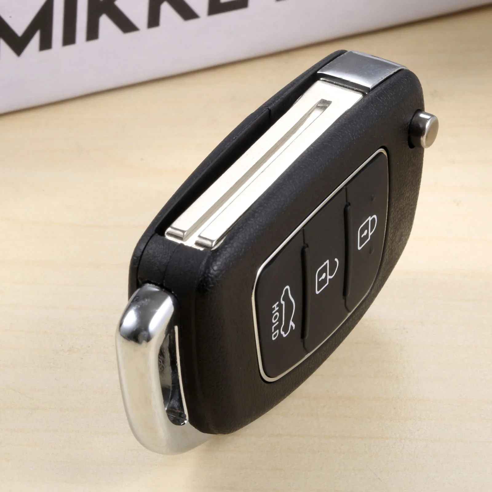 3 кнопки дистанционного ключа складной Флип 433 МГц ID46 для Elantra Avante Sonata Santa Fe Eon Click