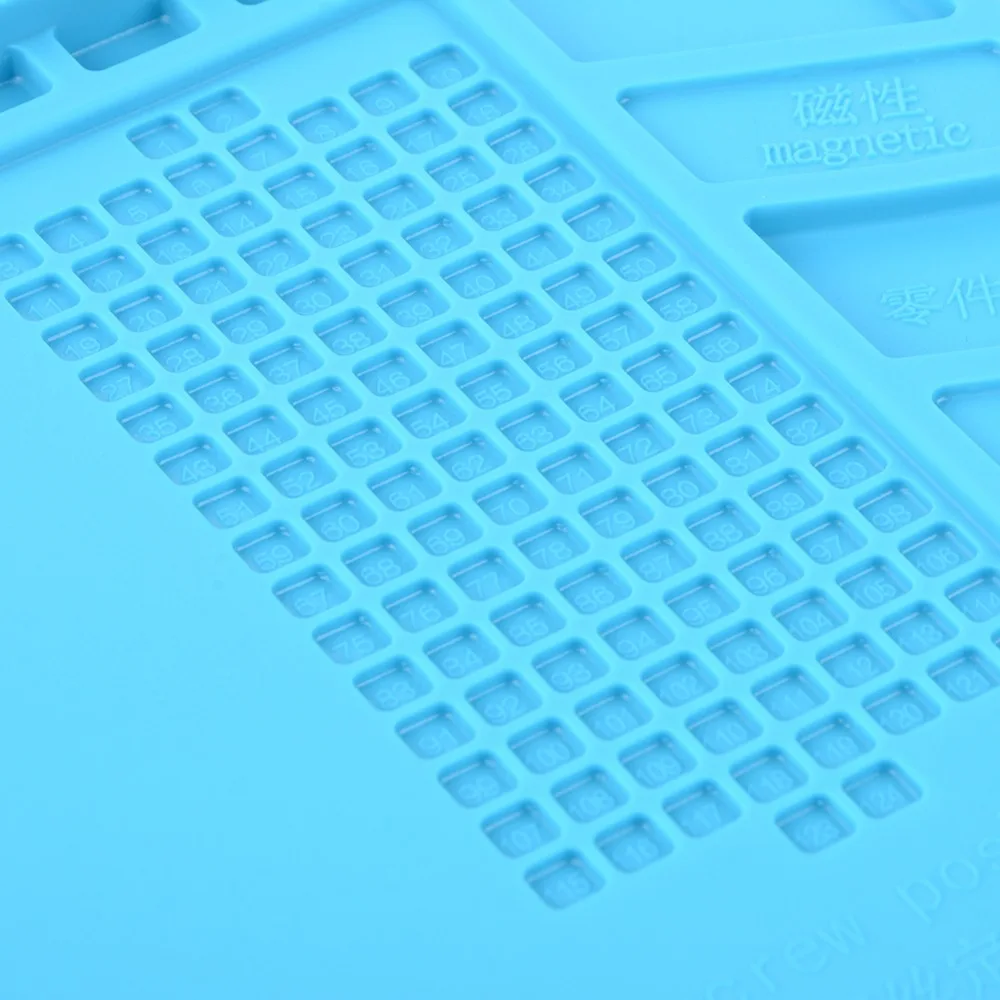 Теплоизоляционный коврик для рабочего стола силиконовый с суппортами и