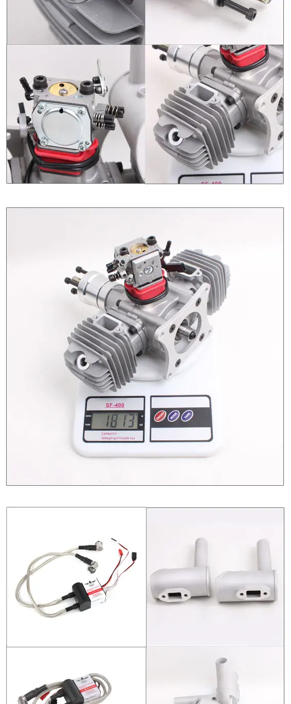 EME70 70CC RC бензиновый двигатель с карбюратором Walbro