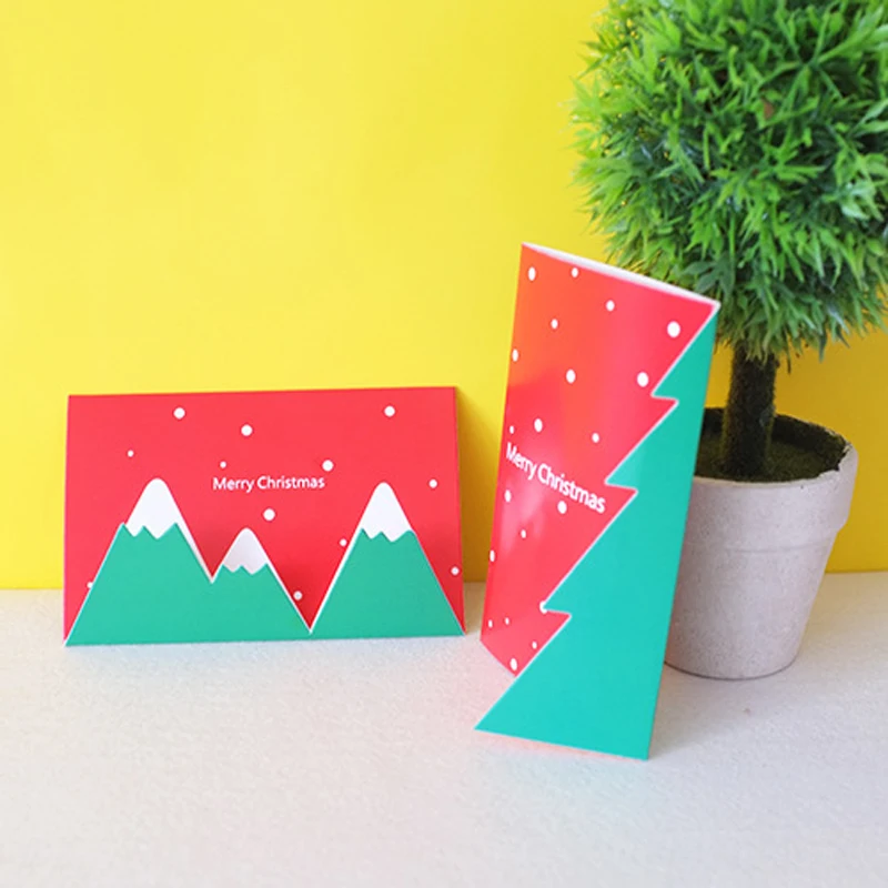 1 шт рождественские Санта Клаус мультфильм всплывающие открытки X-mas 3D Поздравительные открытки вечерние Пригласительные открытки счастливый год открытки спасибо