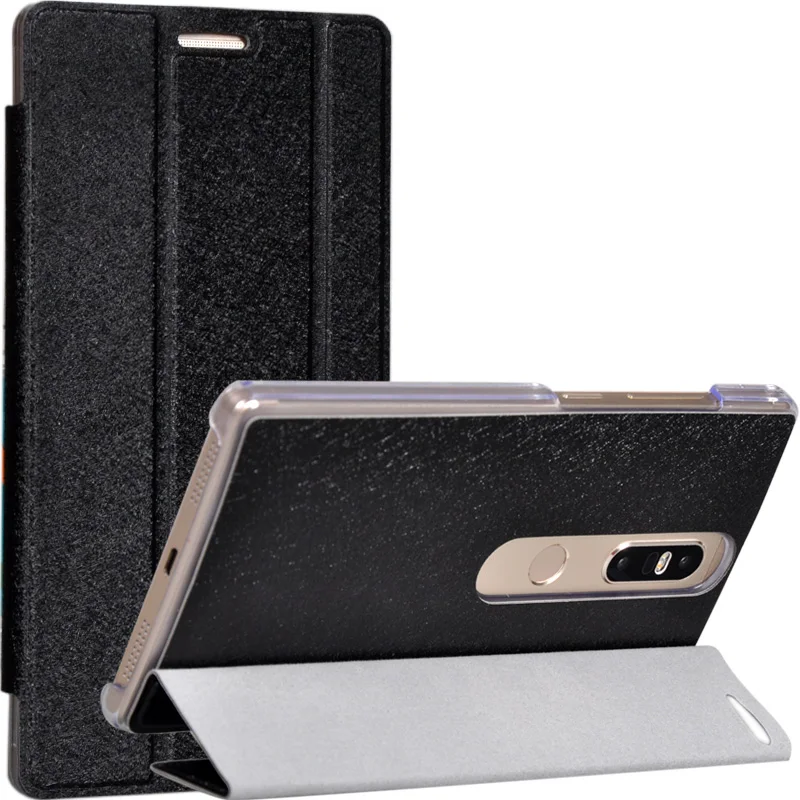 Роскошный Ультратонкий цветной чехол из ПУ кожи с 3 папками и подставкой для Lenovo