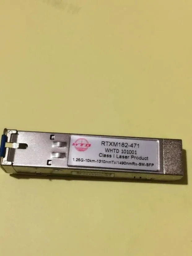 

WTD RTXM182-471 1,25G-10KM-1310nmTX/1490nmRX-SM-SFP