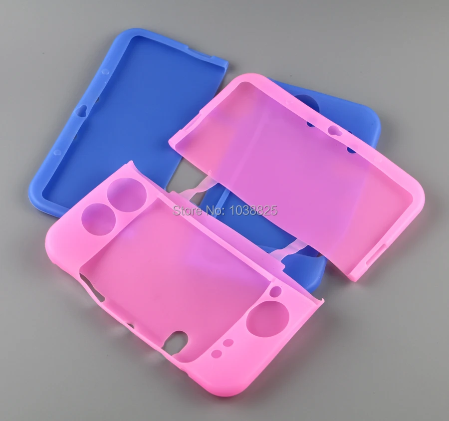 Резиновый мягкий силиконовый чехол для Nintendo New 3DS XL LL 3DSXL/3DSLL защитный всего