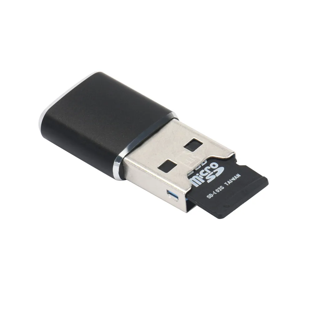 Мини кардридер Ouhaobin адаптер для считывания карт USB 3 0/MICRO SD/SDXC алюминиевый внешний