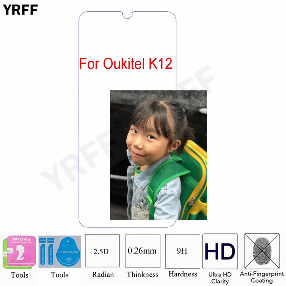 Закаленное стекло для защиты экрана Oukitel K12 K10 K9 K8 K7 K6 K5 K3 K10000 Pro/K6000 Plus/k8000 пленка из