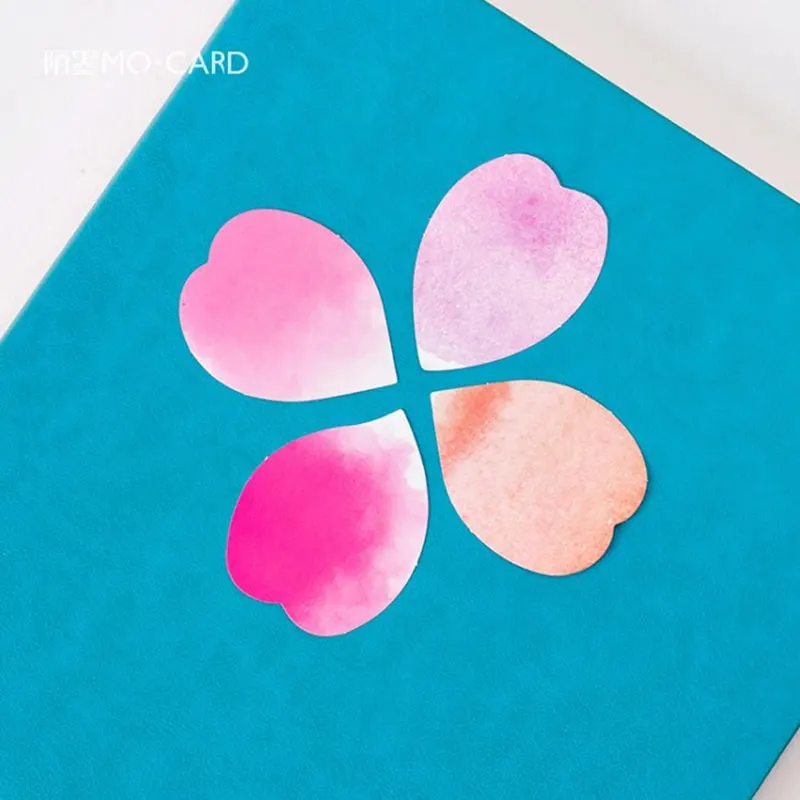 45 шт./кор. Kawaii розовые лепестки бумажная наклейка украшение DIY Дневник