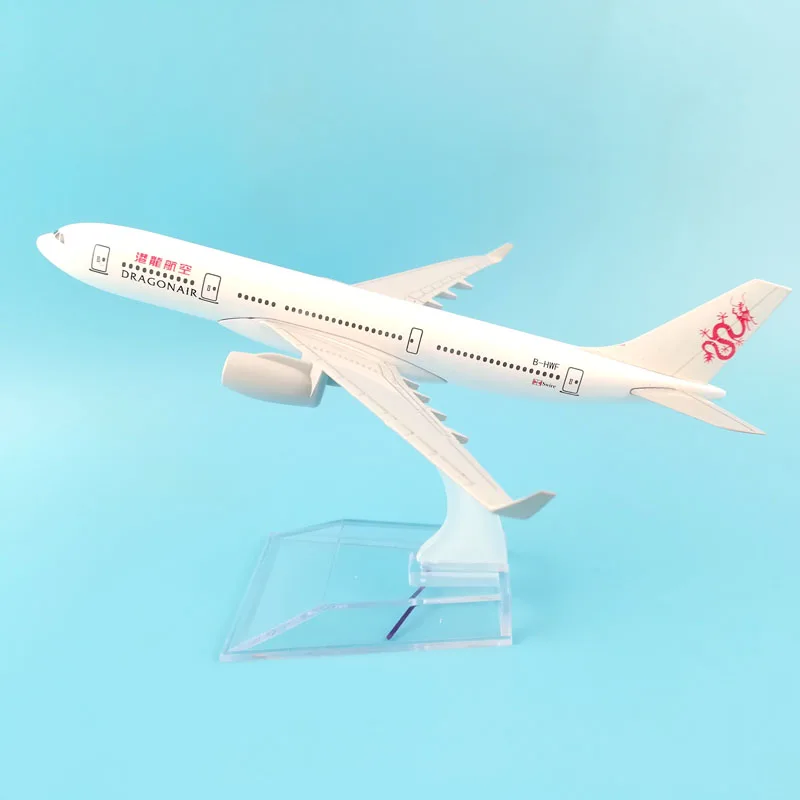 Модель самолета из металлического сплава 16 см|dragon air|toy airplaneaircraft model |