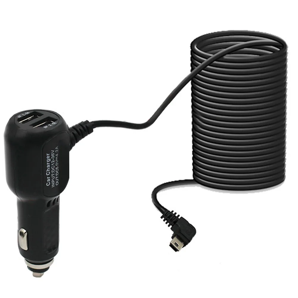 Автомобильное зарядное устройство с 2 USB портами 5 В 3 А|Кабели адаптеры и разъемы| |