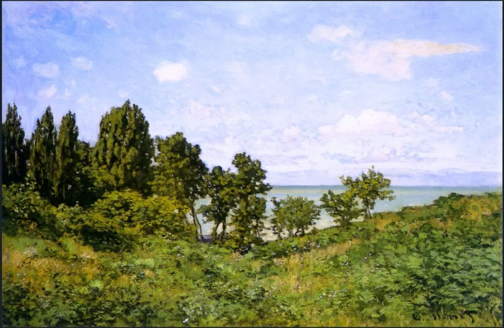 

Высококачественная картина маслом, холст, Репродукция по морю (1864) от Клода монета, ручная роспись