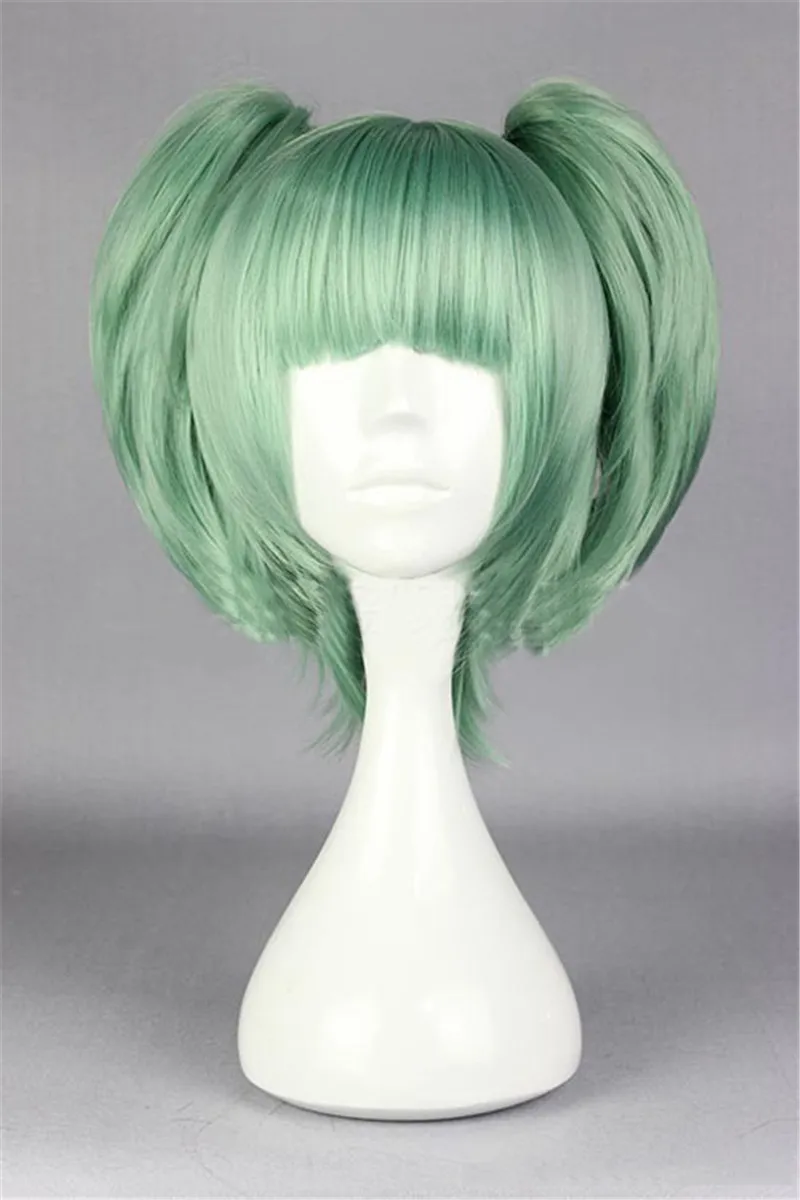 Новый класс убийц Ansatsu Kyoushitsu Kayano акаджи каэде Косплэй короткие Зеленый Вечерние
