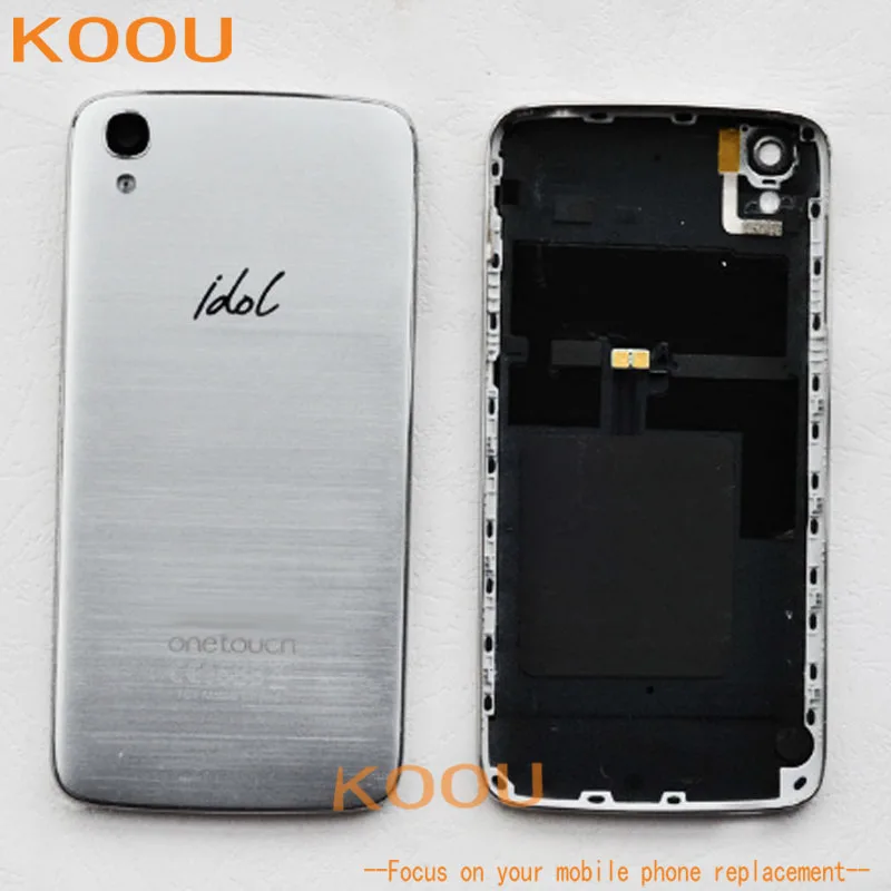 Чехол на заднюю панель для Alcatel One Touch Idol 3 6039 6039A 6039K 6039Y 4,7 '', чехол на заднюю панель для смартфона, чехол на батарейку, Жесткий ПК
