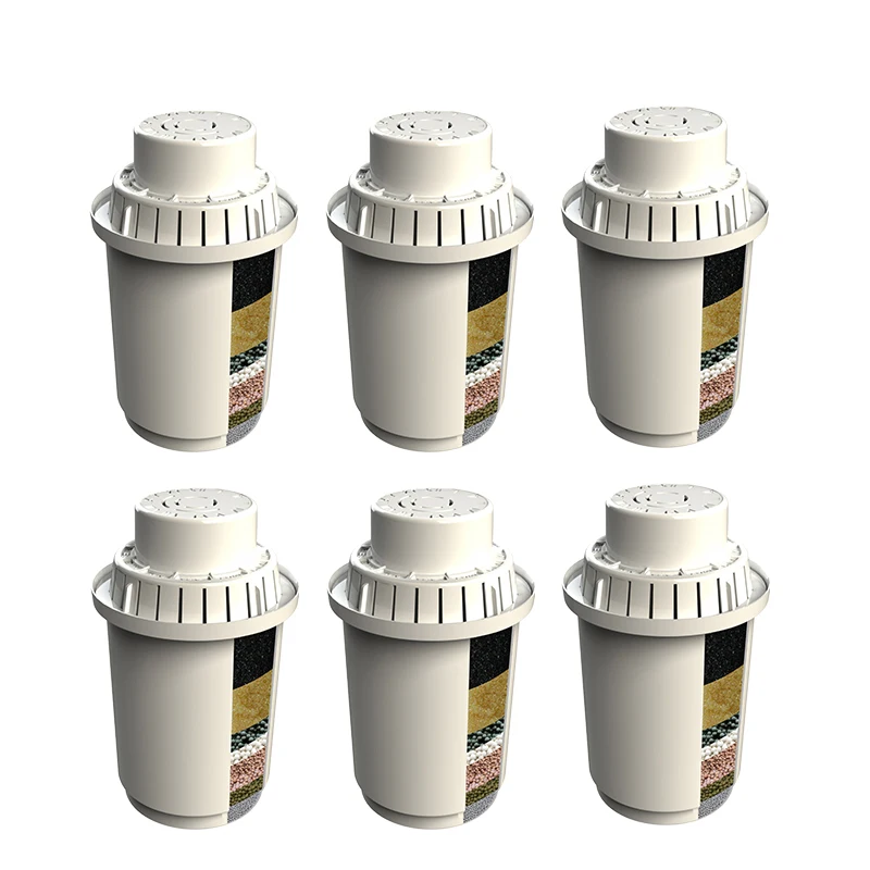 6 шт./упаковка картриджи с фильтром для воды объемом л|water filter cartridge|filter cartridgereplacement