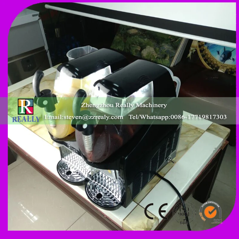 

RL-S102 double Bowl Countertop Margarita Slush Frozen Drink Machine