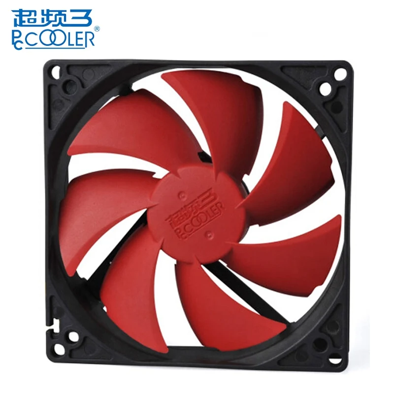 PCCOOLER F85 80 мм Ультра тихий ПК охлаждающий вентилятор чехол для компьютера кулер Hydraumatic 3Pin кулер для процессора охлаждающий вентилятор для компьютера чехол