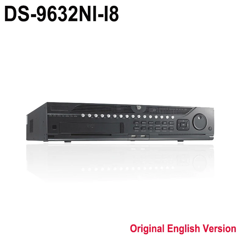 Бесплатная Доставка Hik DS 9632NI I8 Английская Версия 32CH Поддержка до 12MP Камера 8 SATA Hdd