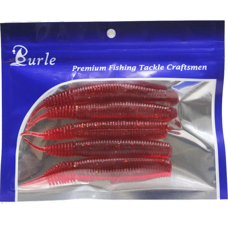 Hot Sale Floating/ Sinking 6g/7.5g 10cm 5pcs/Lot Luminous Screw Needle Tail Soft Worm Fishing Lure Swim Bait | Спорт и развлечения