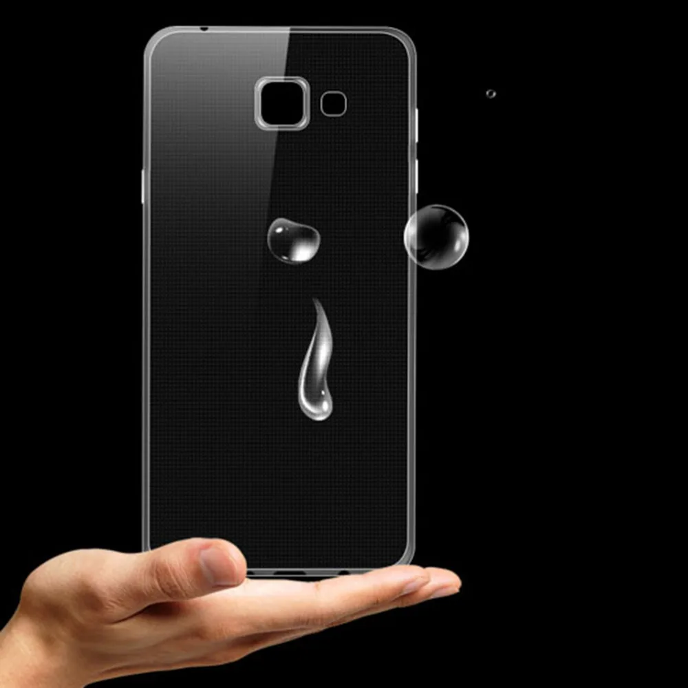 Ультратонкий Прозрачный чехол из ТПУ для Samsung Galaxy S7 Edge A9 A7 A5 A3 J7 J5 J1 мягкий
