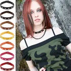 Женское колье-чокер ручной работы в стиле панк