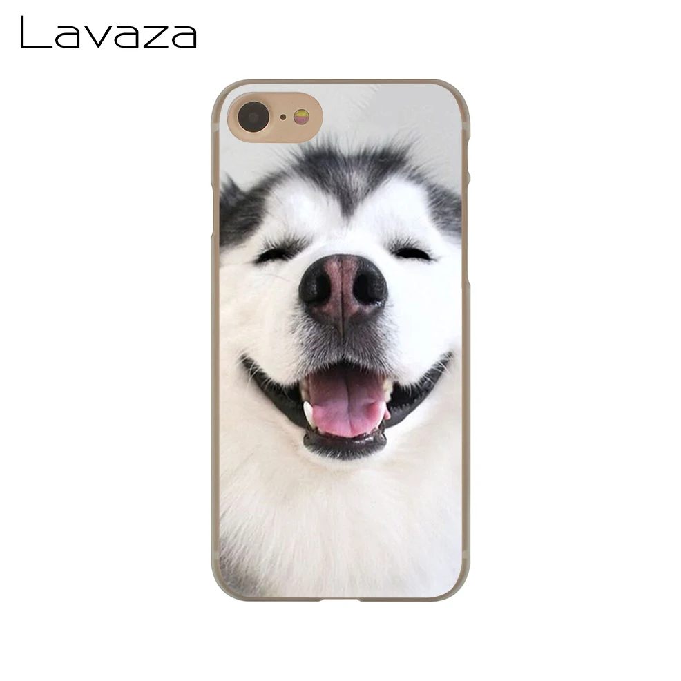 Lavaza Cute Husky Phone Case for Apple iPhone 4 4S 5C 5S SE 6 6S 7 8 Plus 10 X Xr Xs Max 6Plus 7Plus | Мобильные телефоны и