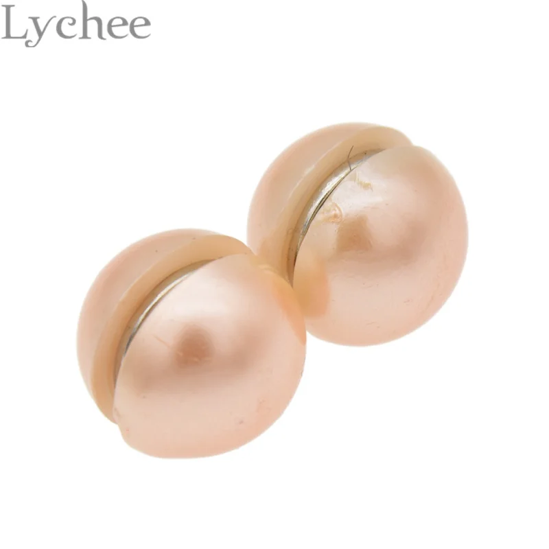 1 пара пластиковый мусульманский платок в форме жемчуга магнитный хиджаб