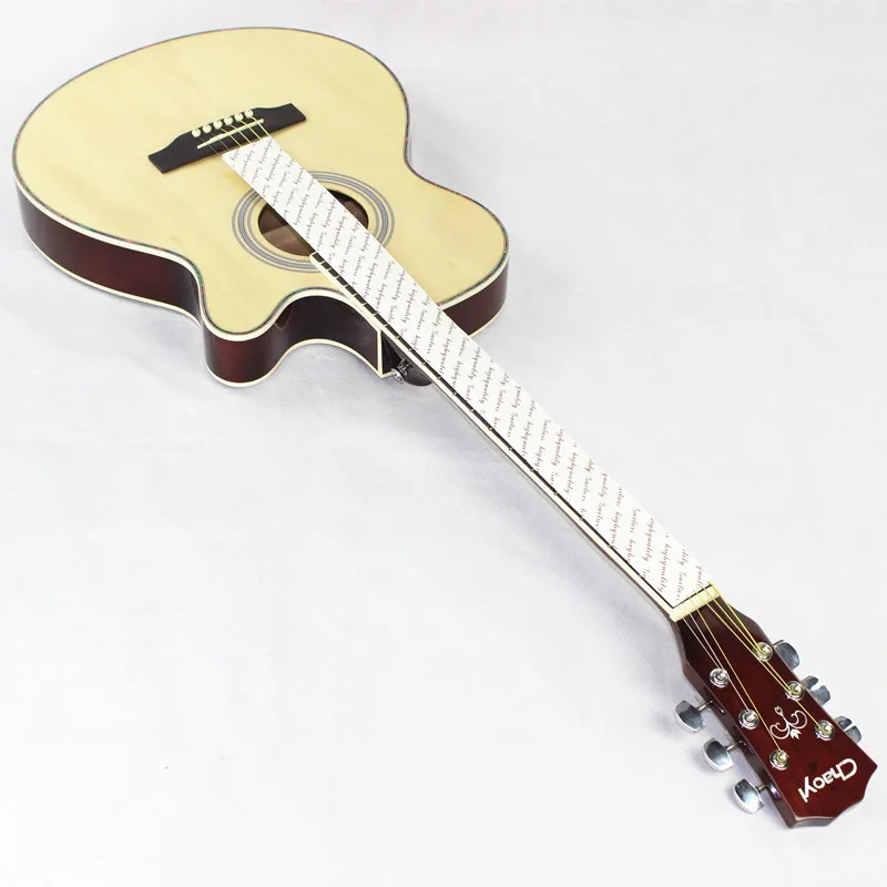 Гитара акустическая электрическая стальная струна тонкий корпус Flattop Balladry поп