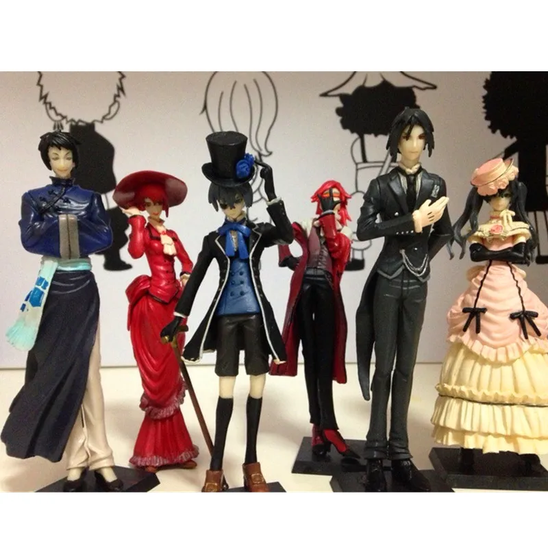 Экшн фигурка куросицудзи английская аристократия Ciel Phantomhive Devil Deacon Black Butler Kuroshitsuji