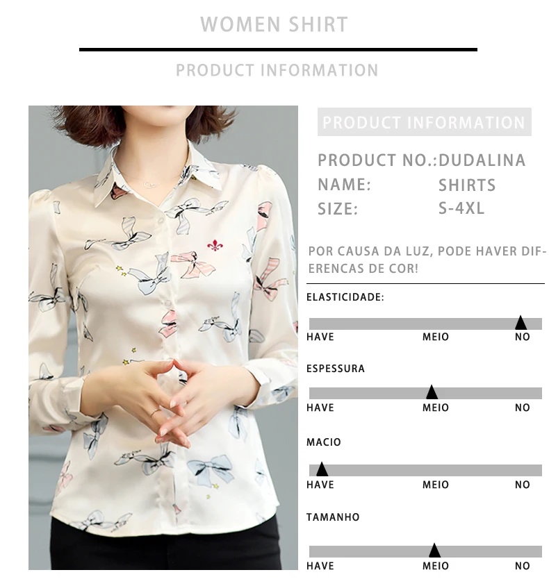 Dudalina Blusas Mulher Elegantes, рубашка с длинным рукавом, женская одежда с принтом бабочки, женские летние блузки