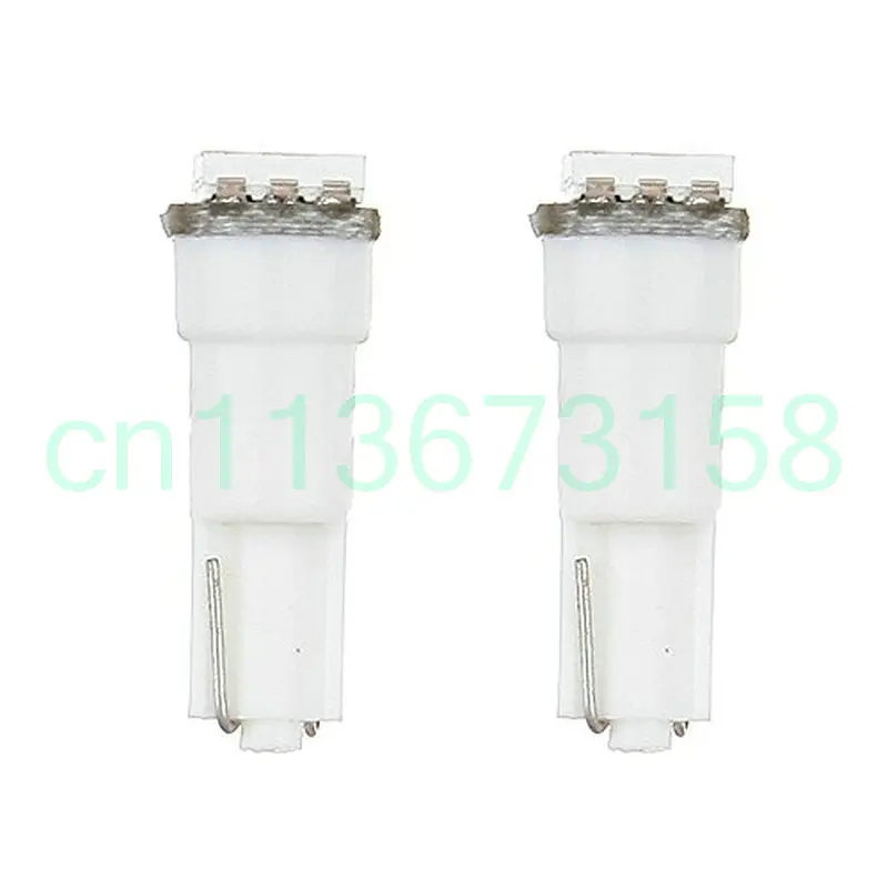 20 Пак ксенон белый автомобиль T5 Клин 17 37 70 5050 1SMD светодиодная приборная панель кластерная вилка лампа тире светильник Лампочки w/Twist Sock