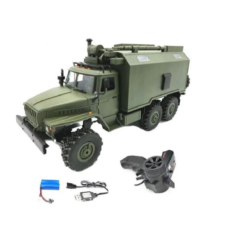1/16 WPL B36 Урал 2 4G 6WD RC автомобиль военный грузовик Рок Гусеничный командный