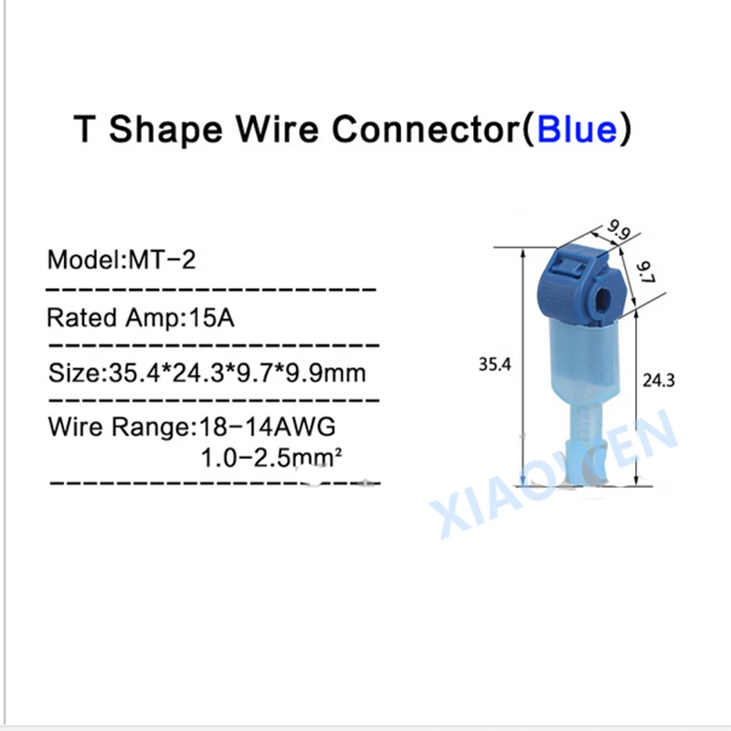 300 шт./лот шотландский замок соединители для электрических кабелей