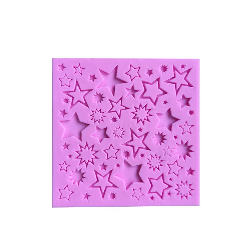 1 шт. силиконовые формы торт видов звезды Форма Sugarcraft помадные шоколадный DIY