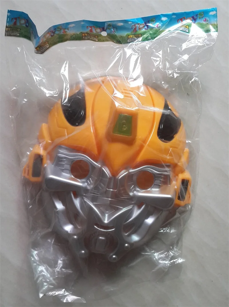 Фабрика Дети Новинка мультфильм игрушки Робот Led маска с музыкой мигающая