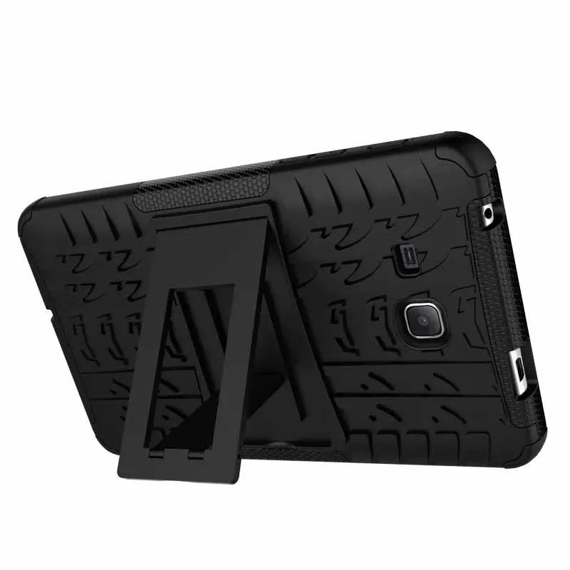

For Samsung Tab A 2016 7.0 T280 Tablet Armor Case T110 T230 T220 T380 T710 T810 T820 T580 T560 TPU+PC Shockproof Stand Cover
