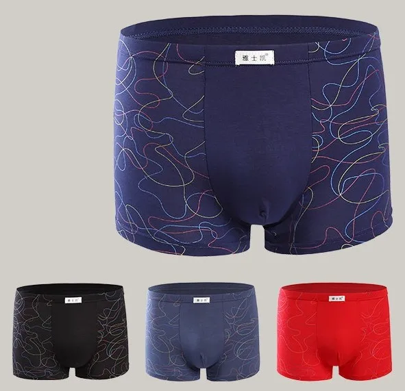 multi colors 6 4 шт./лот, высококачественные боксеры, хлопковое нижнее белье, мужские боксеры, шорты, большие размеры L/XL/XXXL/4XL/5XL, мужские трусы-боксеры - Цвет: multi colors 6