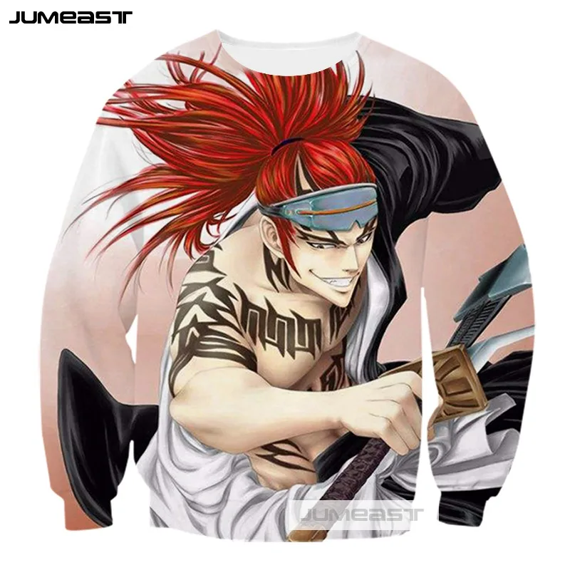 Jumeast Новое поступление японского аниме BLEACH 3d принт мода харадзюку хип хоп
