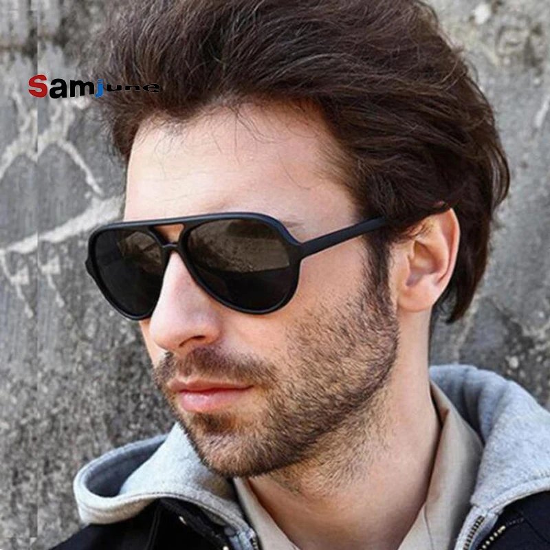 Классические солнцезащитные очки Samjune для мужчин и женщин ретро брендовые