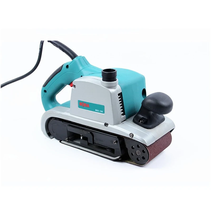 Портативный ленточный шлифовальный станок маленькая работа по дереву полировка