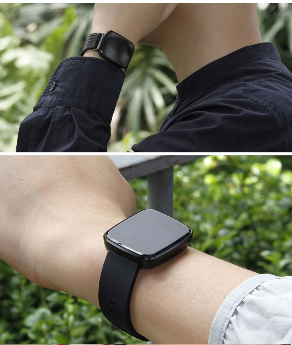 GOLDENSPIKE V6 Смарт часы IP68 Водонепроницаемый Bluetooth SmartWatch монитор сердечного ритма Удаленная камера для iPhone Android телефон