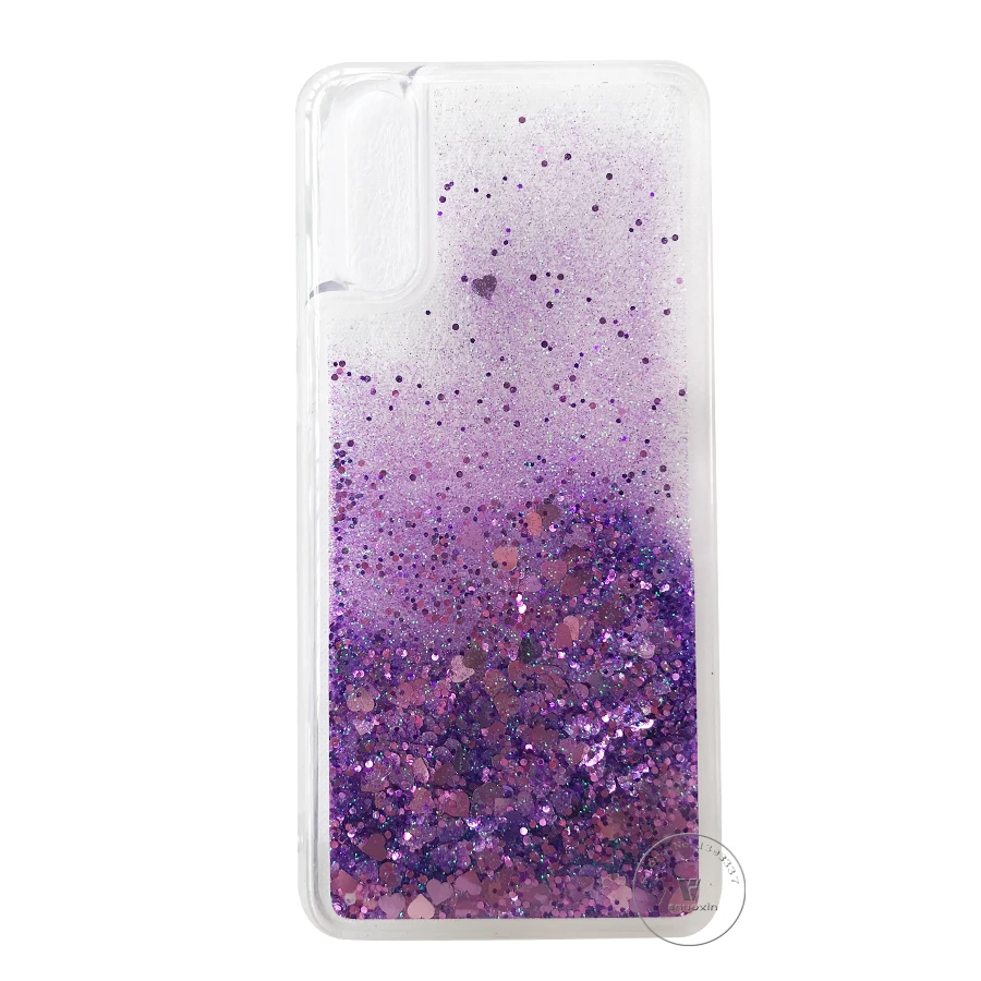Жидкий чехол для Fundas samsung galaxy A10 A20E A20 A30 A40 A50 A70 чехол для samsung A50 A20 A30 A40 блеск мягкий чехол для телефона из ТПУ с принтом чехол s