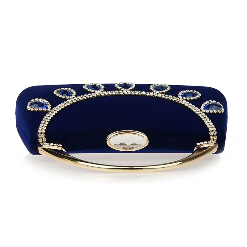 2016 хит продаж синяя китайская женская Свадебная вечерняя сумка клатч сумочка Mujer