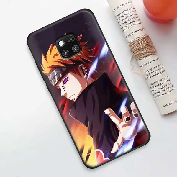 011 Наруто Какаши японского аниме для huawei mate 20 Pro 10 20 Lite P20 P30 Pro Honor 20 Lite 20 Pro Черный силиконовый чехол для телефона - Цвет: 011