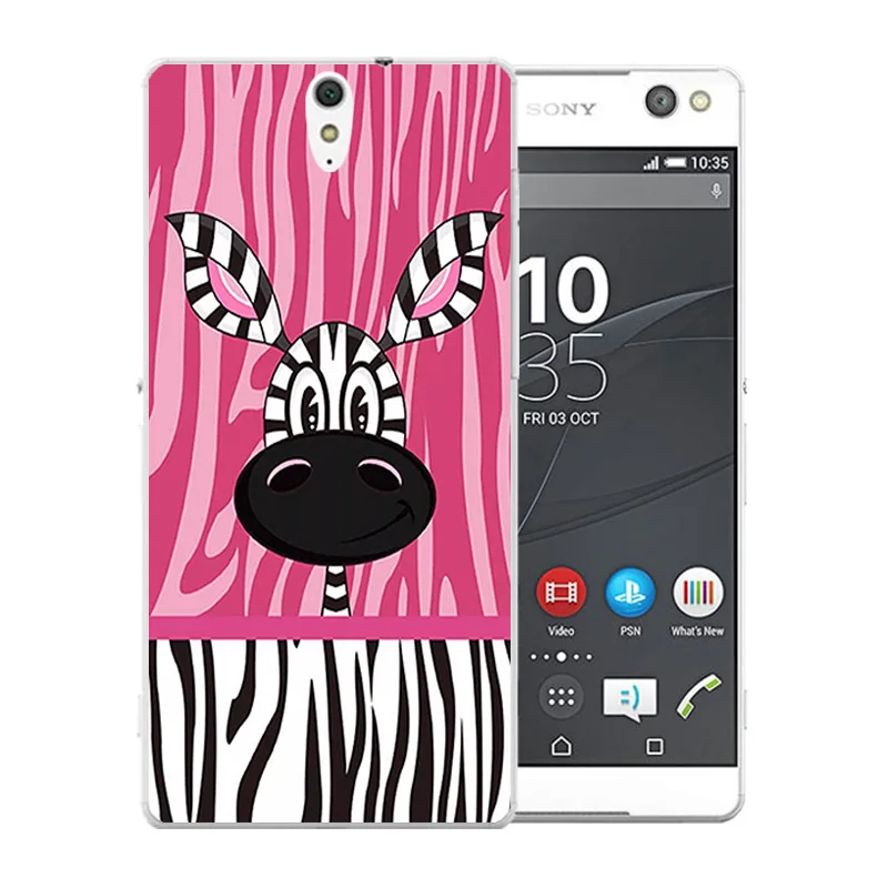 Для Sony Xperia C5 Ultra/Dual E5553 E5506 E5533 Мягкий силиконовый чехол с рисунком лошади для