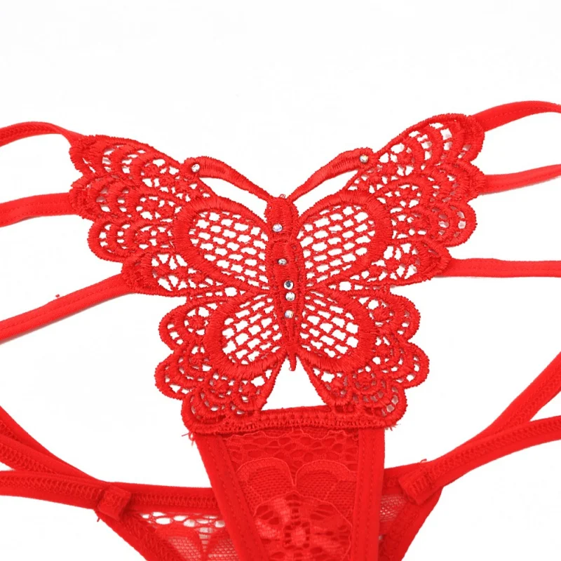 ETOSELL белье с бабочками для женщин сексуальные кружевные стринги бесшовные
