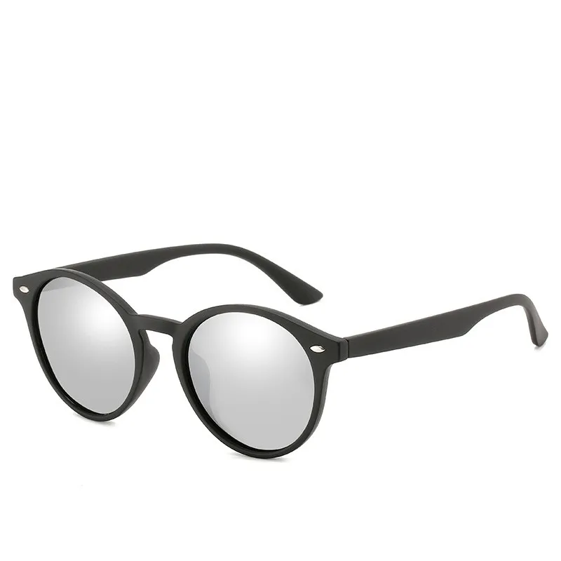 Black Silver B180 Классические поляризованные солнцезащитные очки для мужчин и женщин для вождения квадратная оправа для очков Винтажные Солнцезащитные очки мужские очки UV400 Gafas De Sol Okulary - Цвет линз: Black Silver B180