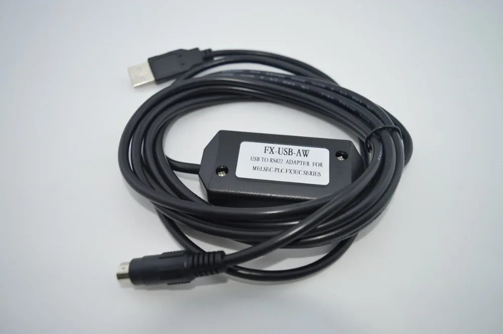 FX-USB-AW Programming cable for MlTSUBISHI FX3UC PLC USB/RS422 FXUSBAW FREE SHIPPING | Обустройство дома