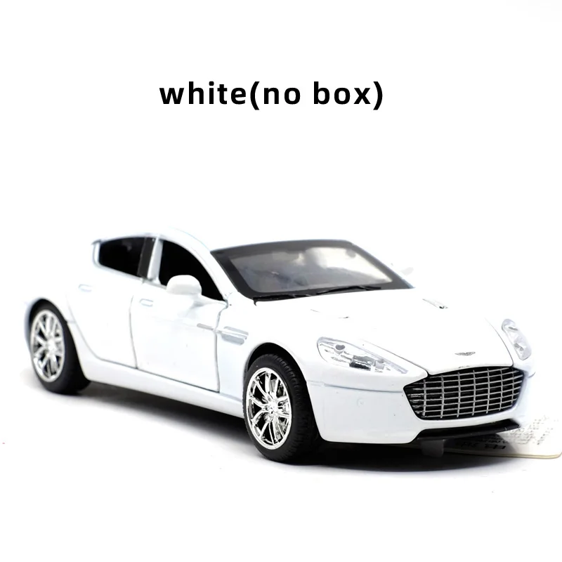 white 1:32, Martin, модель спортивного автомобиля из сплава, литая под давлением, шесть дверей, открывающийся звуковой светильник, Супер гоночный автомобиль, горячее предложение, колесо для детей - Цвет: white