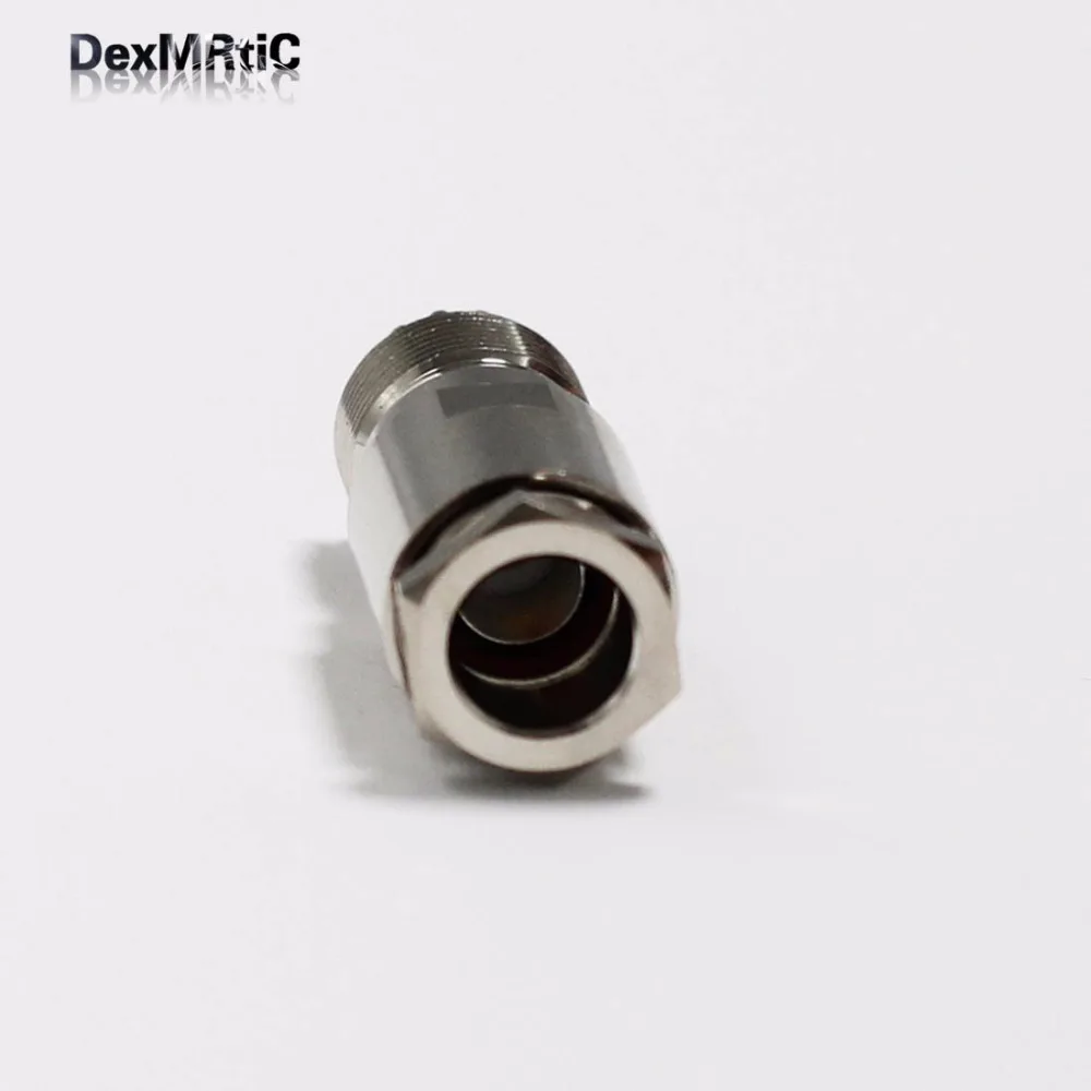 1 шт. UHF гнездовой разъем с для RG8, RG213, LMR400 прямой никелированный