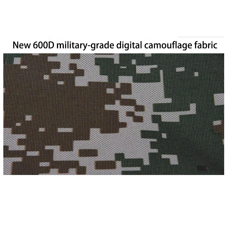 Увеличение Удочка Комплект цифровой камуфляж стальной проволоки Рыбалка Сумка