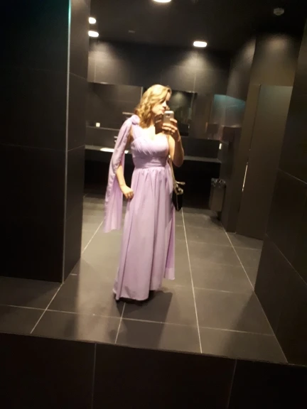 Beauty Emily фиолетовые платья подружек невесты шифоновые длинные трапециевидные платья без рукавов для свадебного торжества, выпускного вечера для девочек вечернее платье