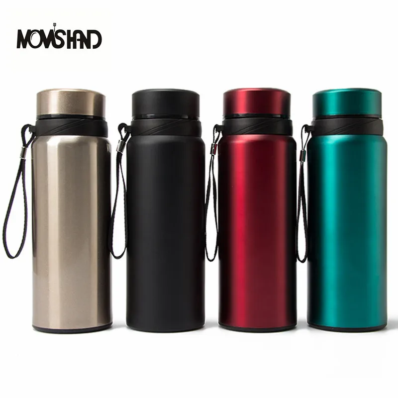 Термос из нержавеющей стали 750 мл с ручкой | Дом и сад